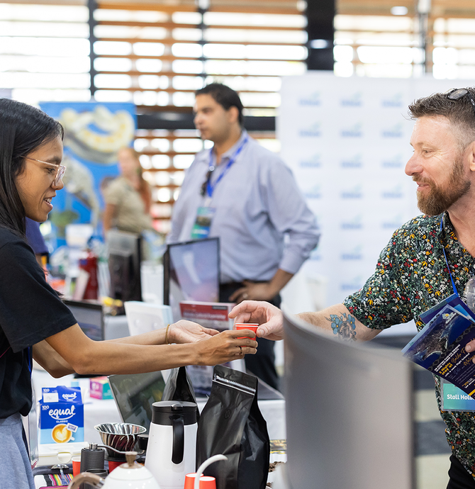 Darwin Fusion: International Trade Show stall vendor