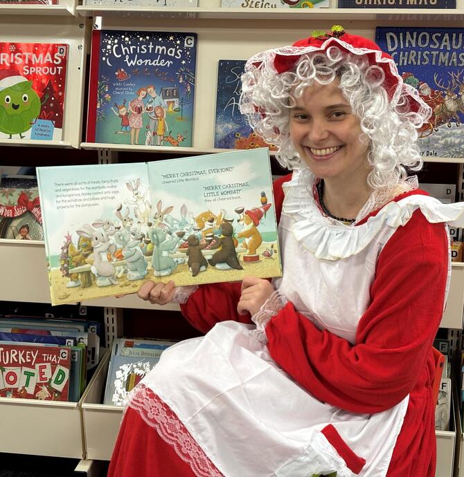 Mrs Claus story time