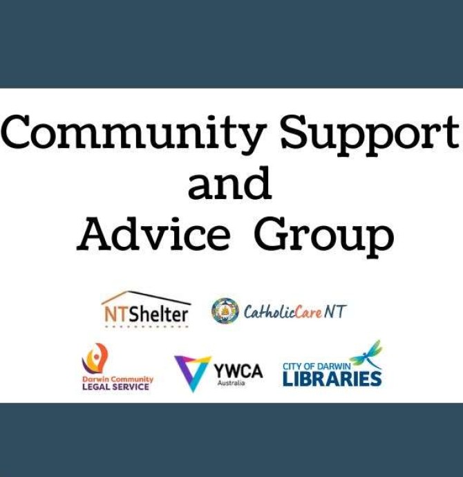City of Darwin - Event - Community Support and Advice Group Drop in Sessions