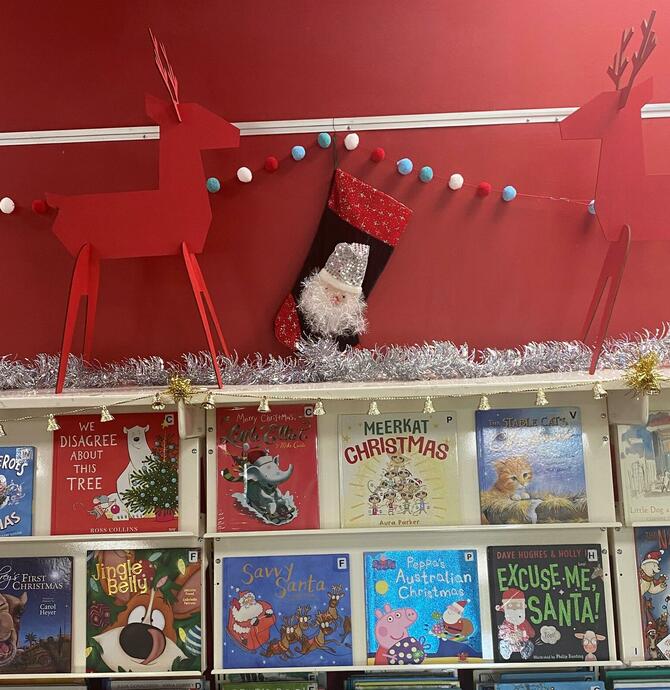 image of Christmas story books