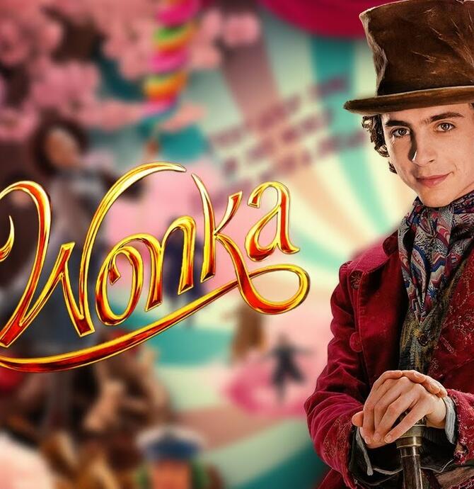 image of the movie title 'Wonka'