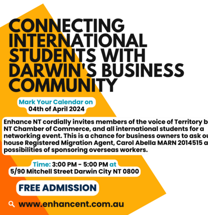 Connecting International Students with Darwin’s Business Community