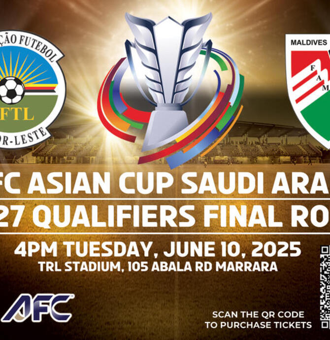 AFC Asian Cup Saudi Arabia 2027™ Qualifiers Final Round  - Timor-Leste vs Maldives