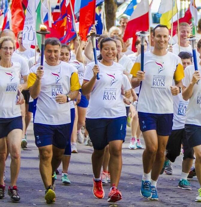 SriChinmoy Oneness Home Peace Run