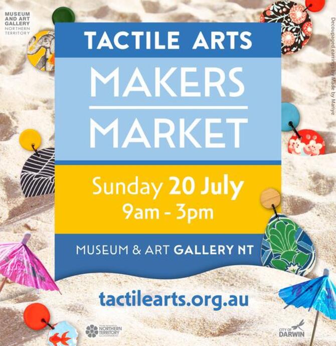 Tactile Arts July Makers Market