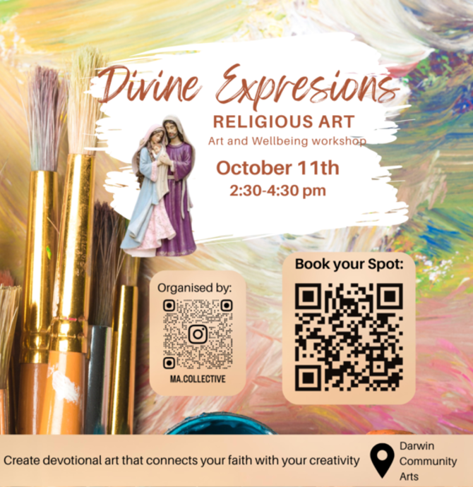 Divine Expressions- Religious Art and Wellbeing Workshop