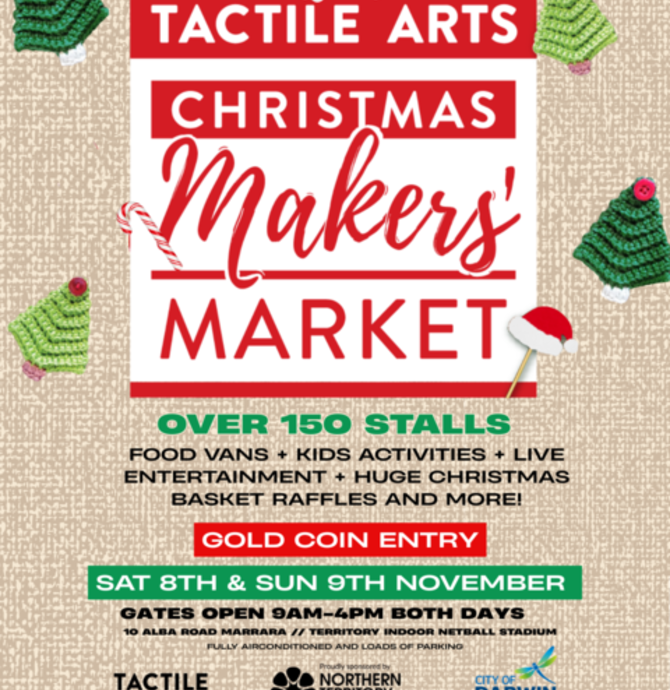 TACTILE ARTS CHRISTMAS MAKER'S MARKET 2025