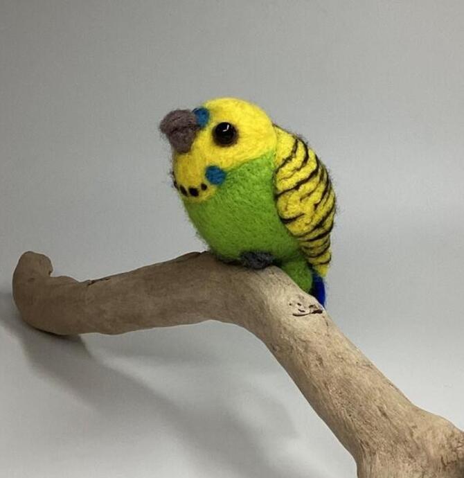 Felt a Dryer Ball Bird – Needle Felting