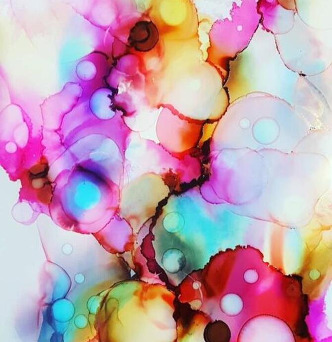 The Beautiful Spill - Alcohol Ink Workshop