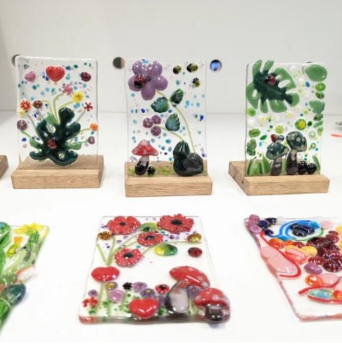 Glass Fusing Workshop – Decorative Window Panel