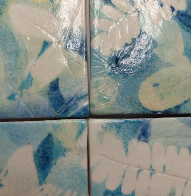 Youth Cyanotype Mixed Media Workshop