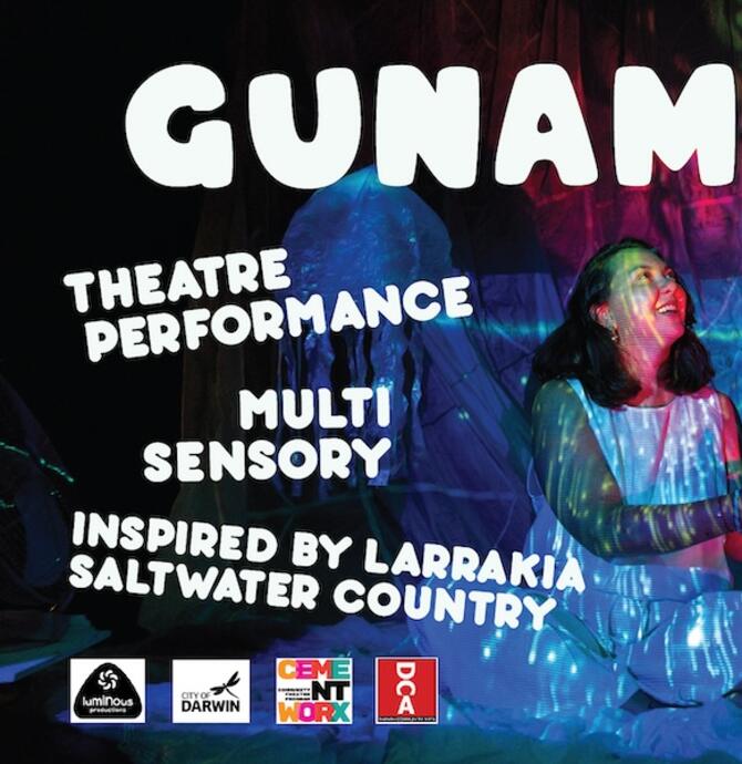 Gunamidirra - a multi sensory experience of Larrakia Saltwater Country for babies (0-18months) and their important adults.