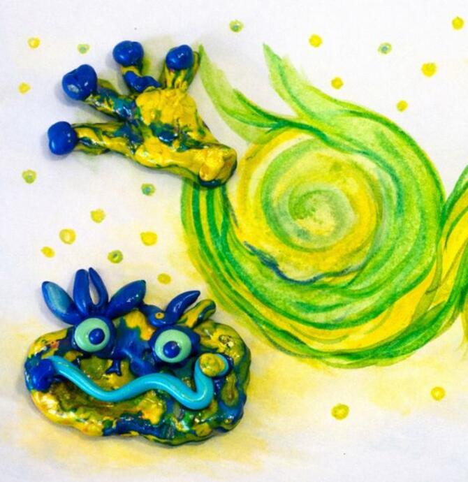 Colour, Swirl and Mask Art Workshop