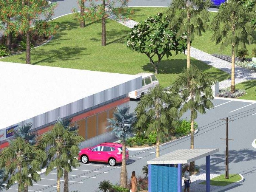 City of Darwin - Landscaping of Moil Shopping Centre Park and frontage -  Gallery image