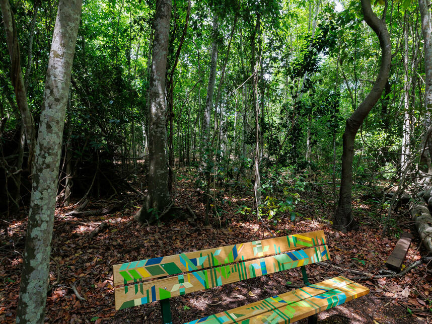 Outdoor furniture painted by Gloria