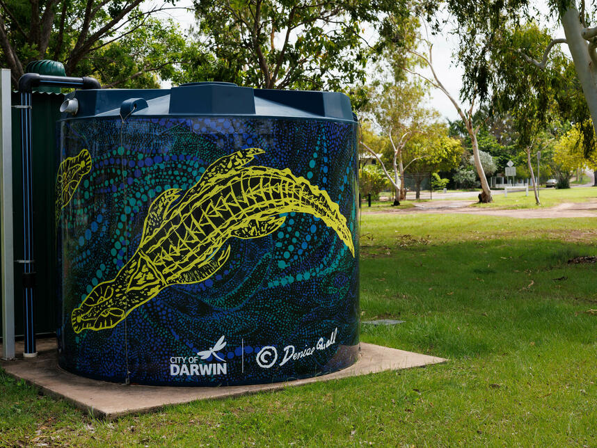 Crocodile Denise Artwork