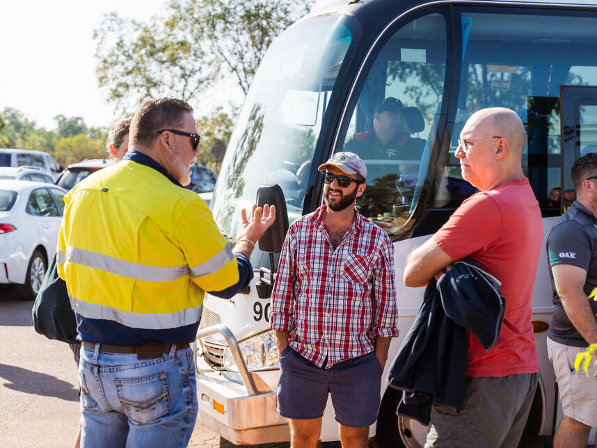 Shoal Bay Bus Tour at Community Open Day