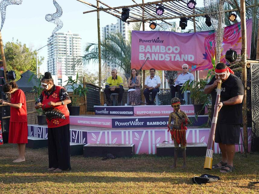 First Nation's cultural dance performance