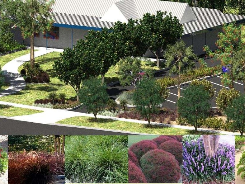 City of Darwin - Malak Community Centre Carpark Landscaping -  Gallery image