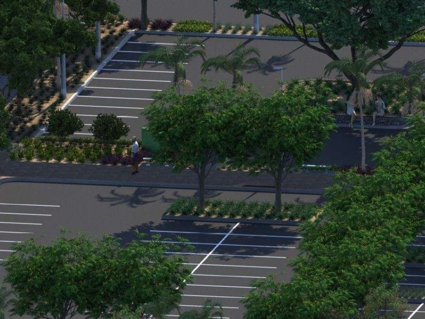 City of Darwin - Malak Shopping Centre Market Area Landscape Upgrade -  Gallery image