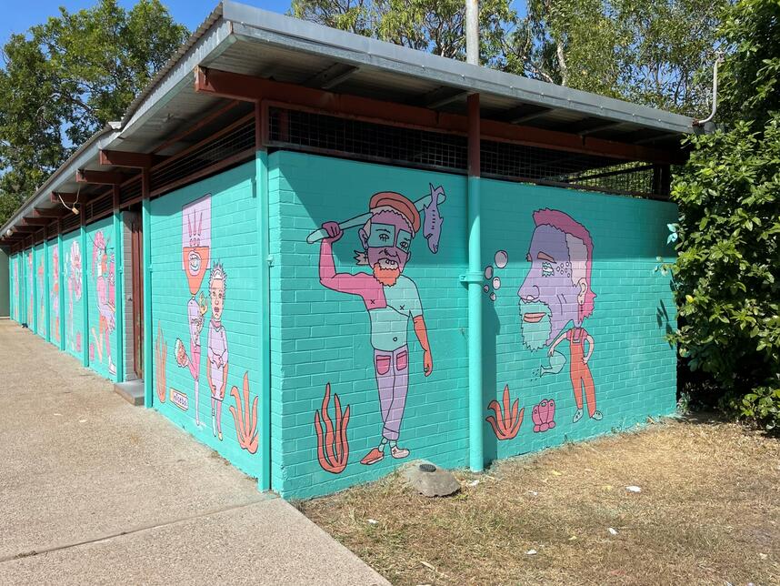 Mural by Tarzan JungleQueen