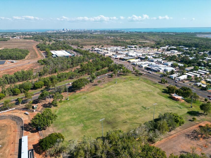Bagot Park drone view