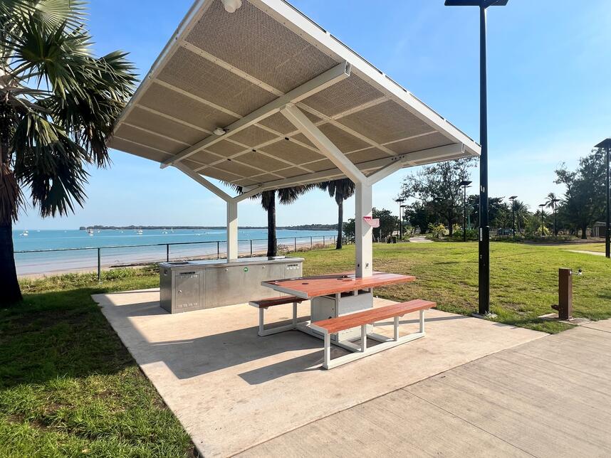 Bundilla Reserve BBQ and charging point with Wi-Fi