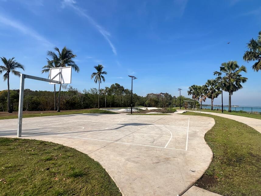 Bundilla Reserve Basketball court