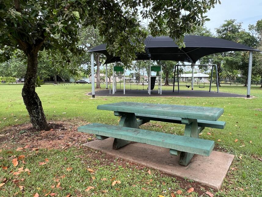 Colster Park picnic table
