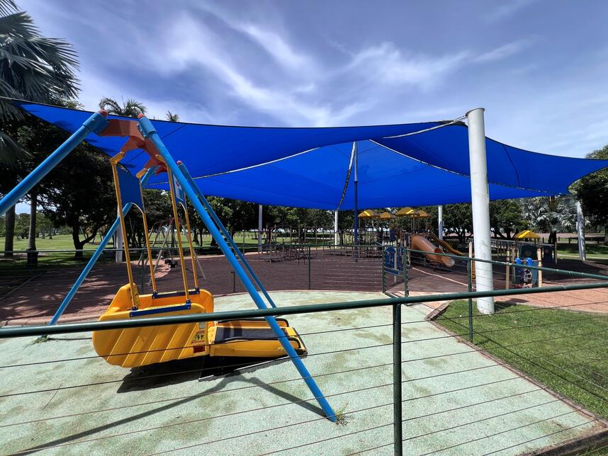 East Point Regional Playground Liberty Swing