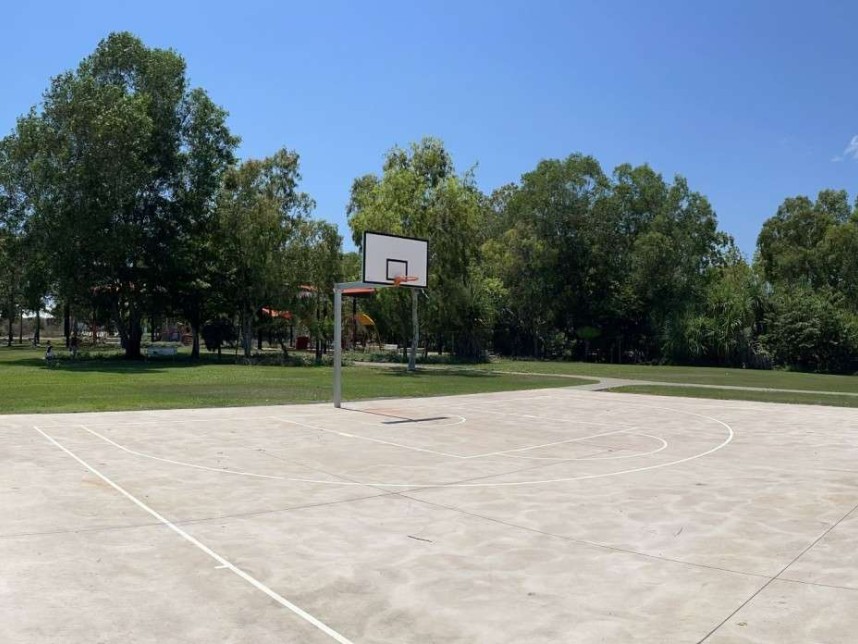 Garamanak Park Basketball Half-Court