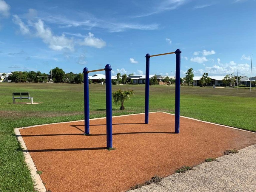 Ted Rowe Park - exercise equip 1