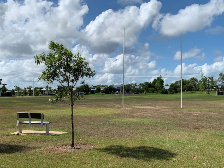Ted Rowe Park - Rugby posts