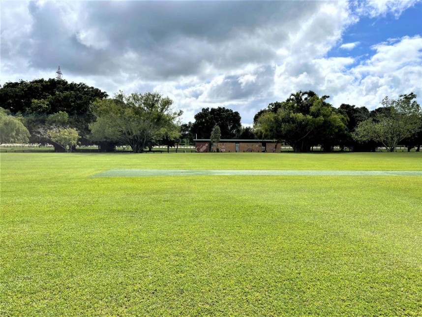 Dinah Beach Oval and amenities block