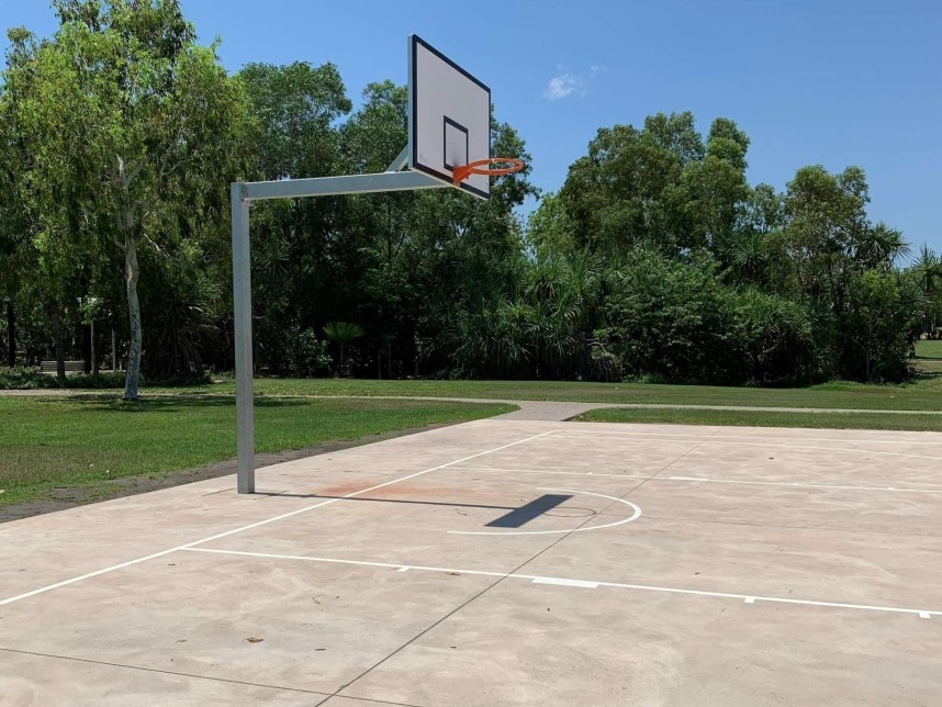 Garamanak Park Basketball Half-Court