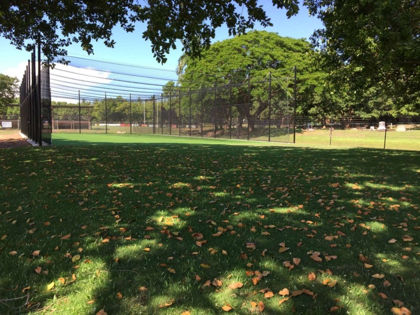 Gardens Oval Two cricket training nets