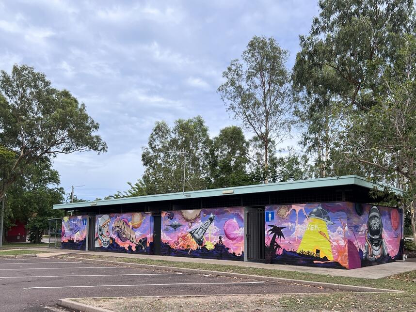Nakara Oval toilet block