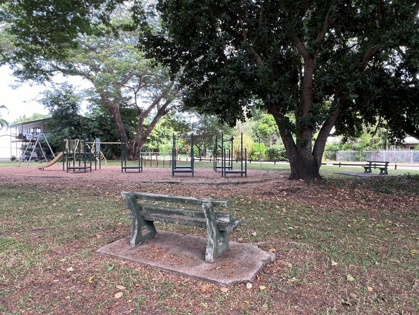 Ostermann park playground seat