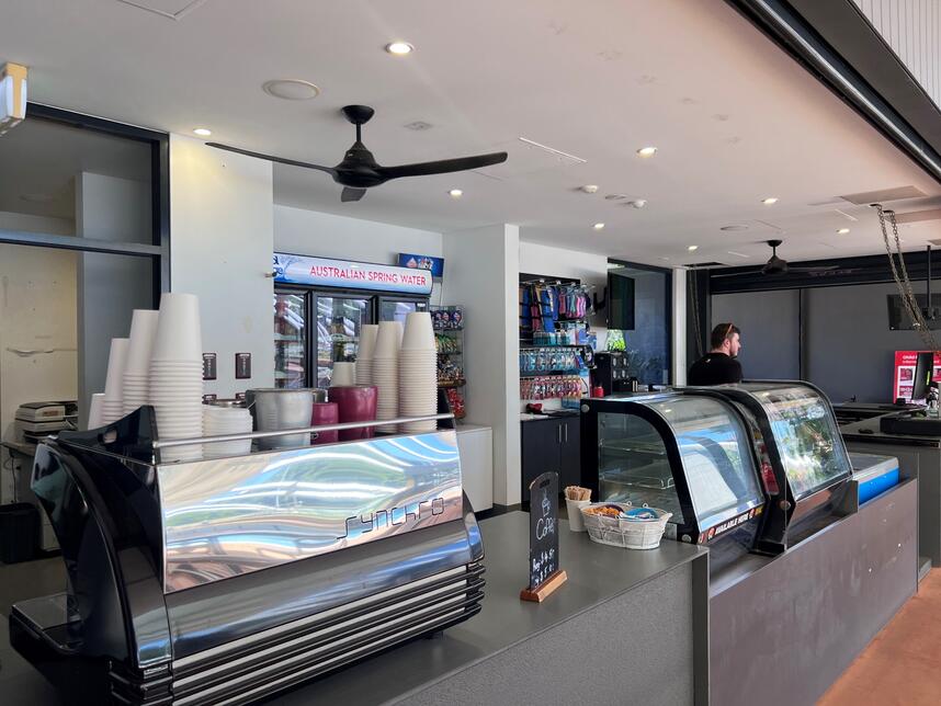 Parap Pool cafe and reception