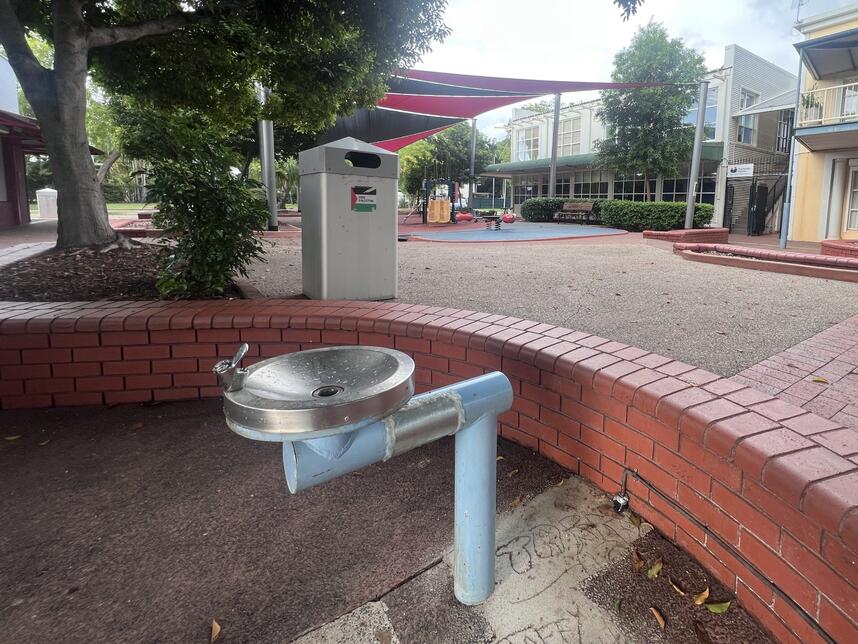 Pavonia Place water bubbler