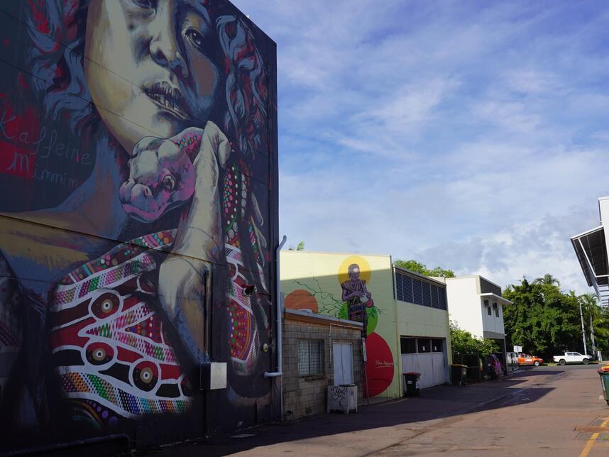 Pavonia Place wall art