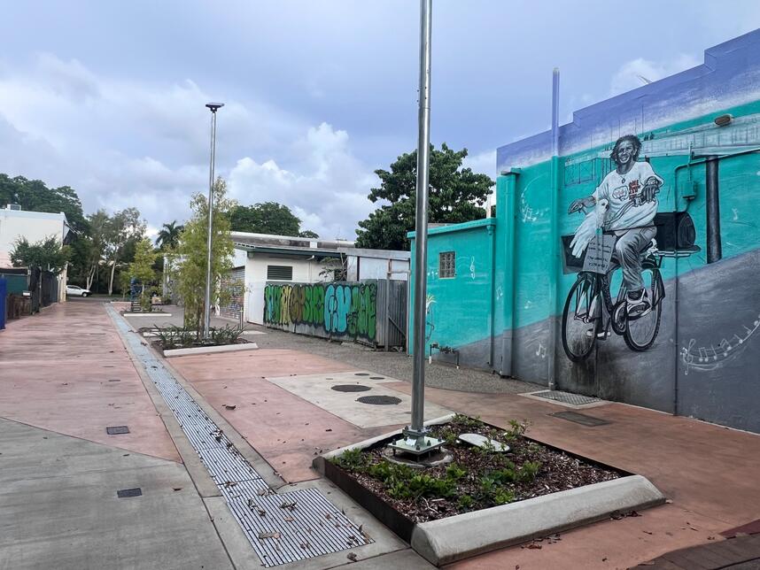 Pavonia Place wall art