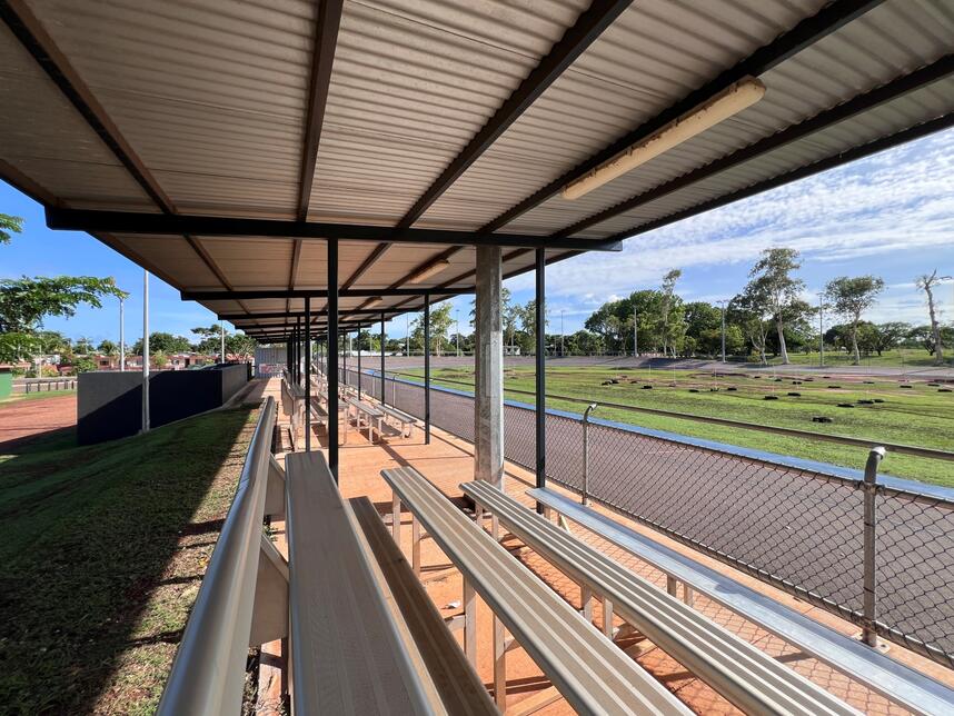 Velodrome spectator area