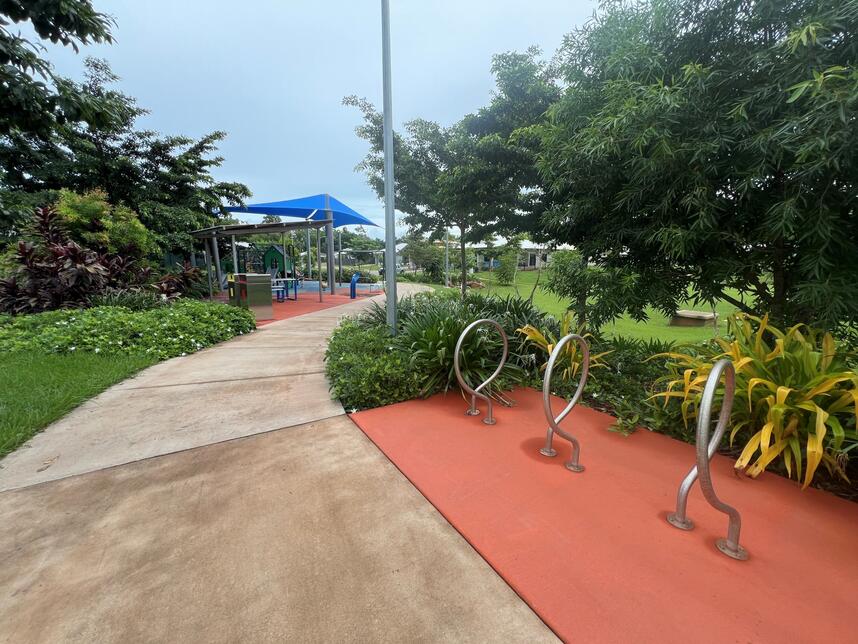 Whipray Park Bike rack