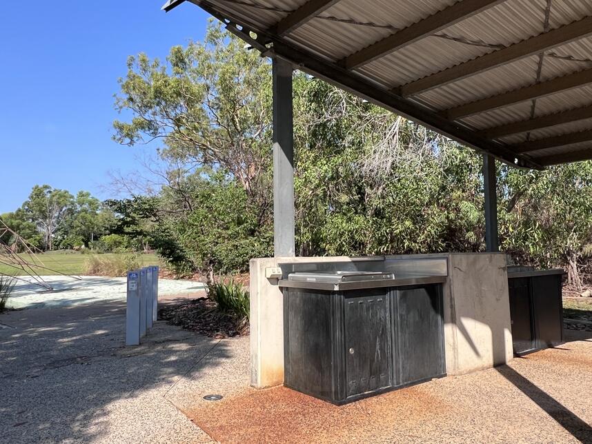 William Foster Park BBQ and Bike racks