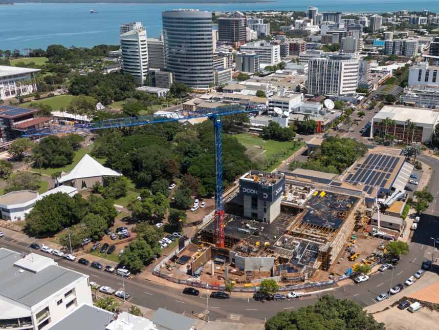 Construction progress