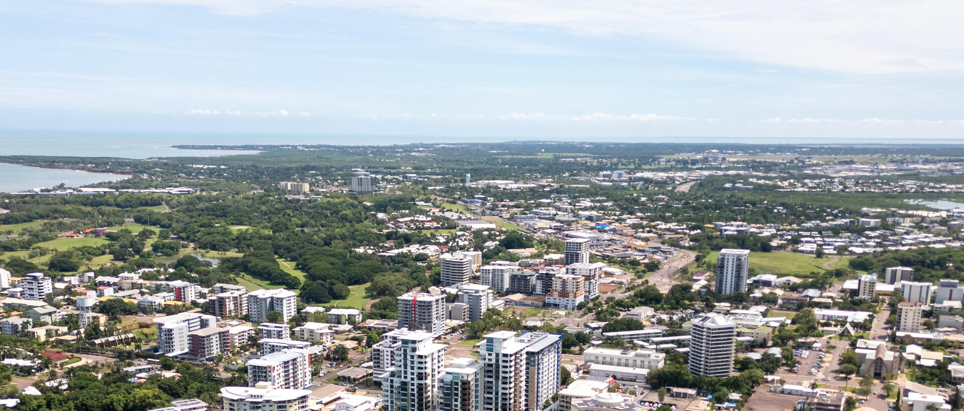 City of Darwin aerial view