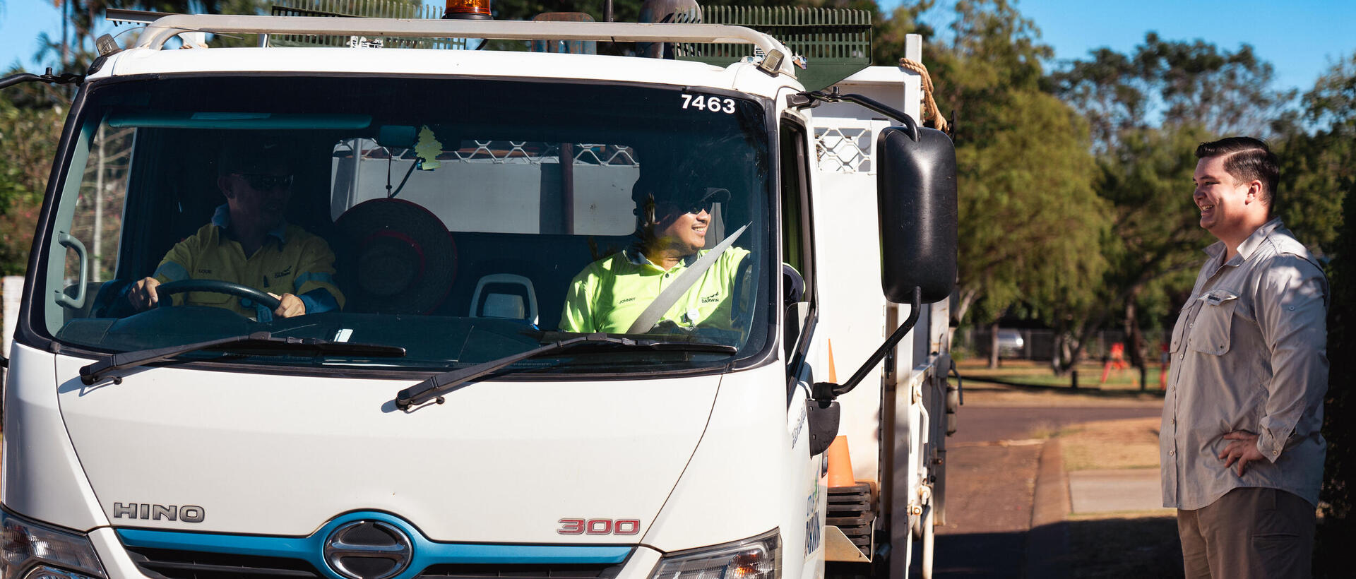 Outdoor hard waste collection