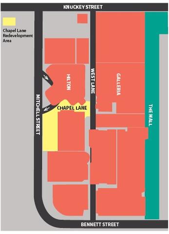 Map of chapel lane