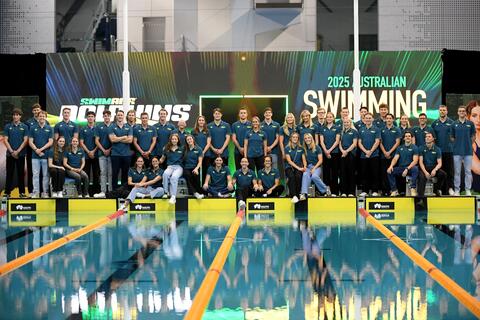 The whole entire Australian Dolphins squad